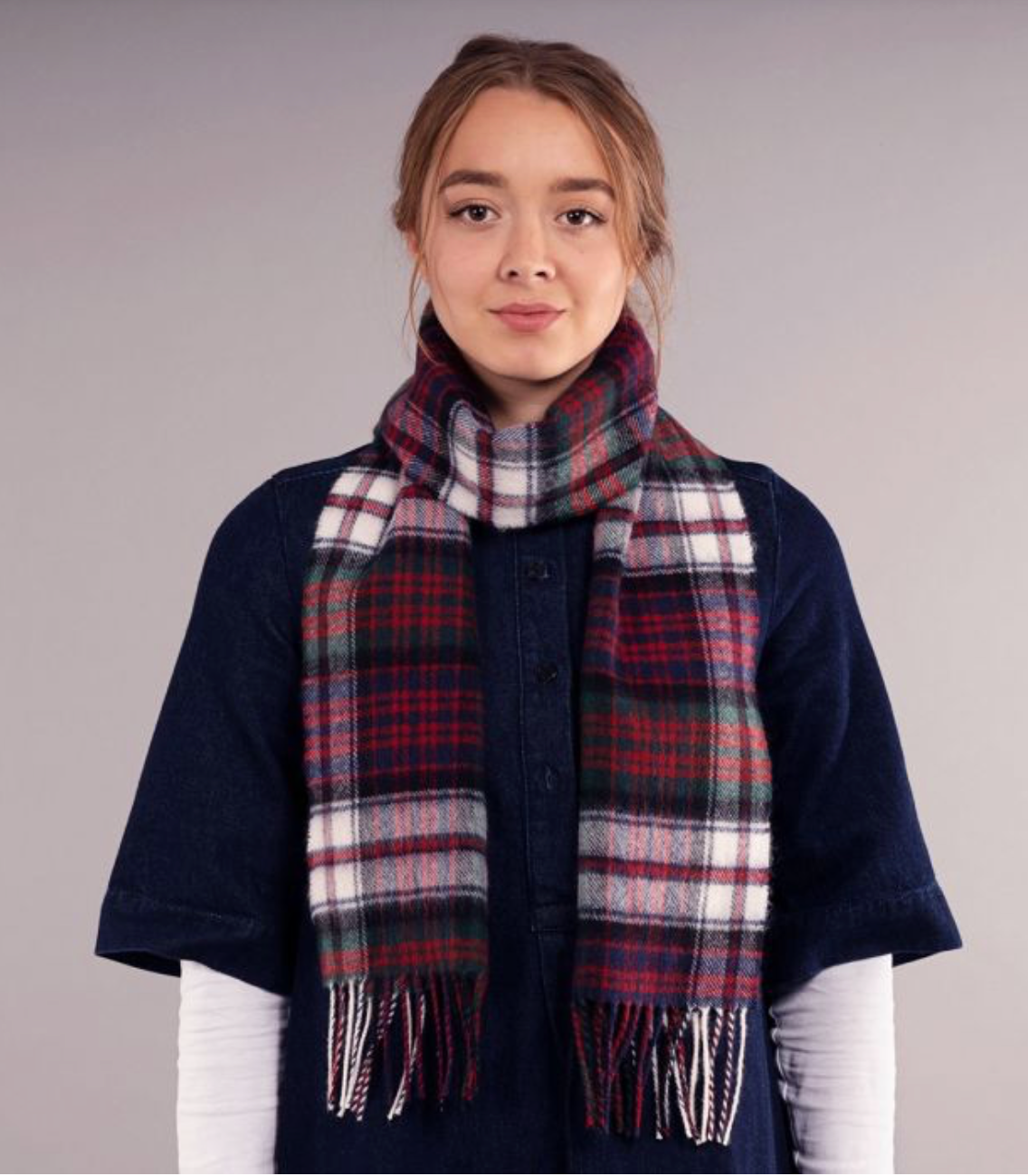 Lochcarron Tartan Scarf Macdonald Dress Modern