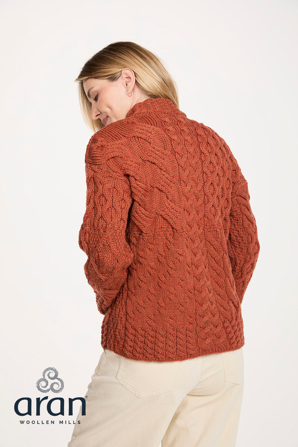 AWM C999 Ladies Zipper Jacket Copper