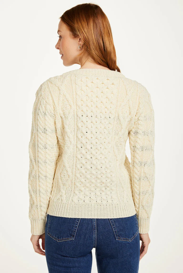 AWM Women's Cardigan - B339 Damenstrickjacke mit Knöpfe