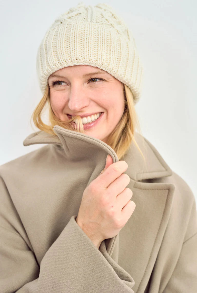 AWM B413 Diamond Beanie Supersoft Cableknit Winterhat
