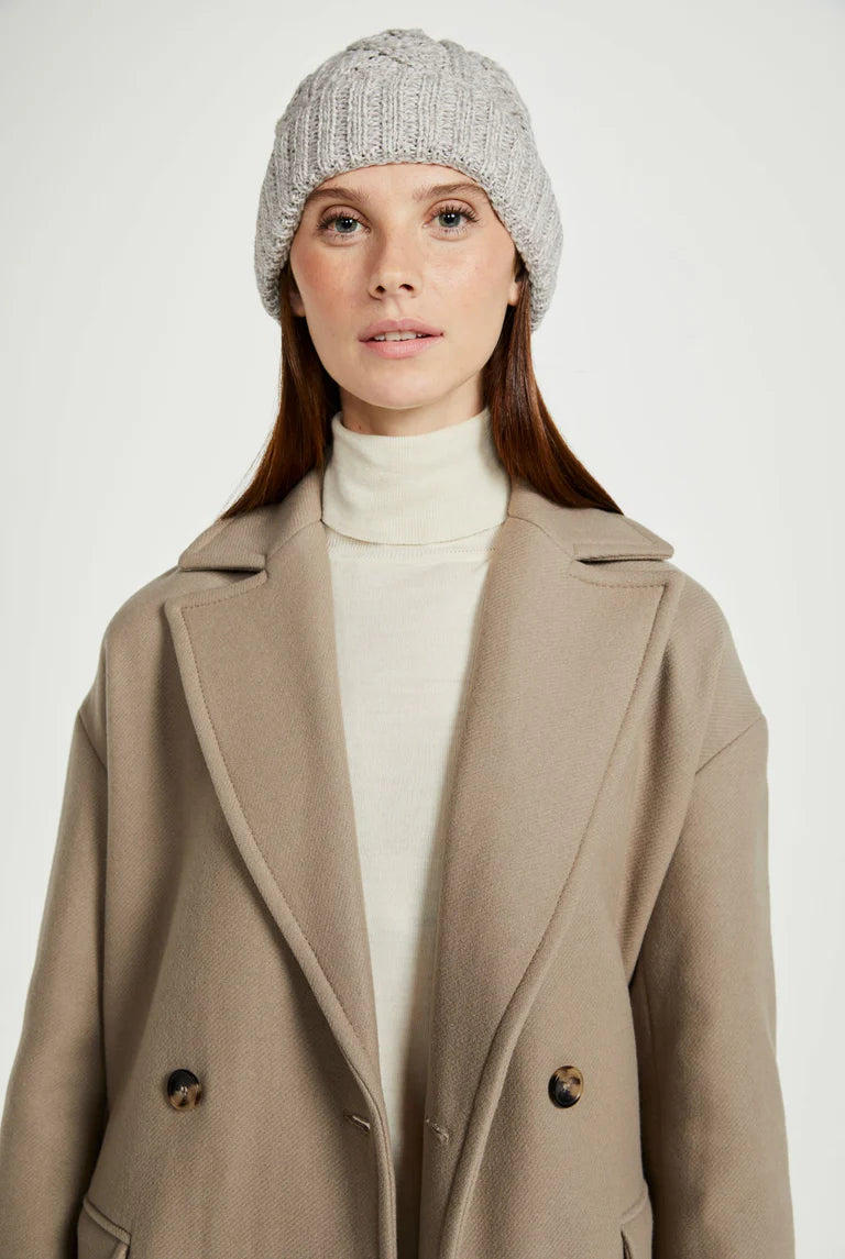 AWM B413 Diamond Beanie Supersoft Cableknit Winterhat