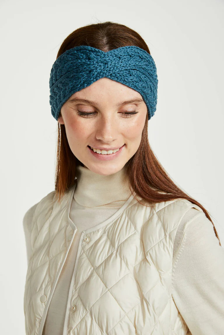 AWM B538 Aran Cable Knit Headband
