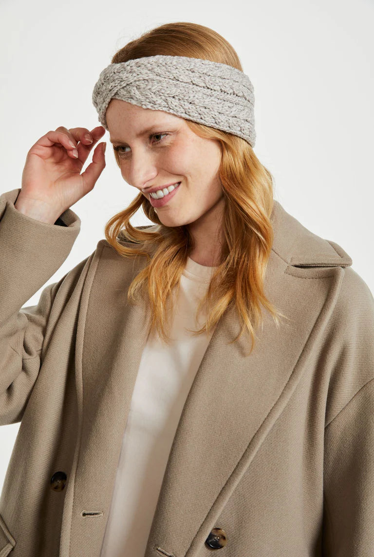 AWM B538 Aran Cable Knit Headband