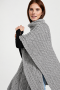 AWM Poncho Cowl Neck Umhang B694