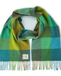 Avoca Scarf Green Fields Block Check Schal