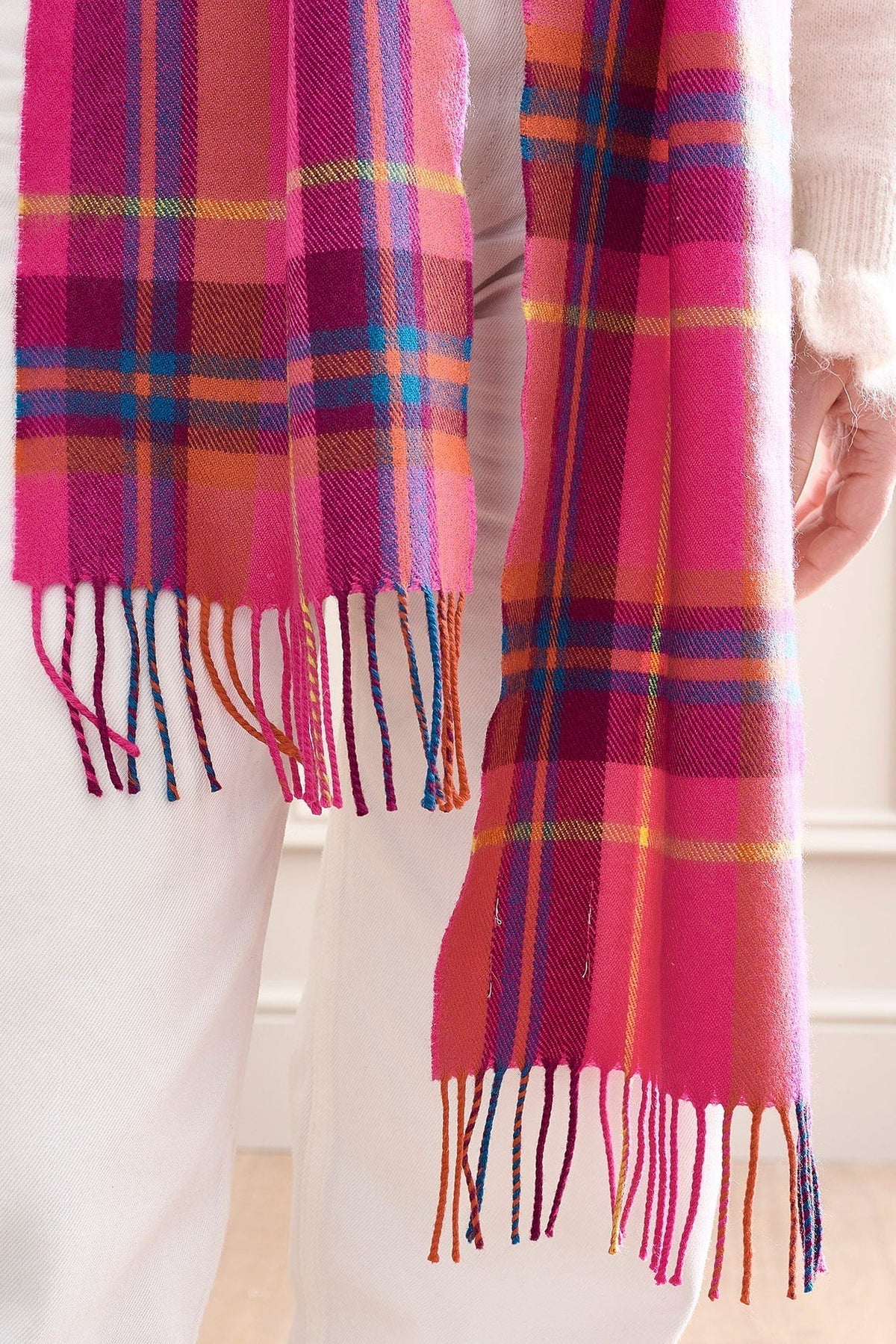 Avoca Scarf Hot Pink Schal