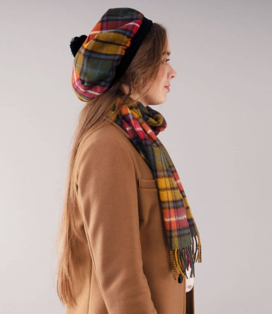 Lochcarron Tartan Tammie Buchanan Antique