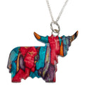 Heathergems pendant Highland Cow SP203