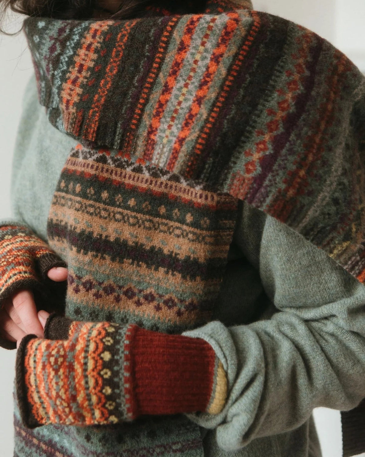 Eribe Fairisle Scarf S4422