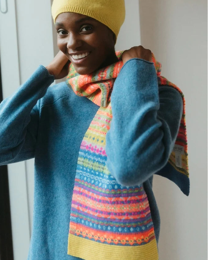 Eribe Fairisle Scarf S4422