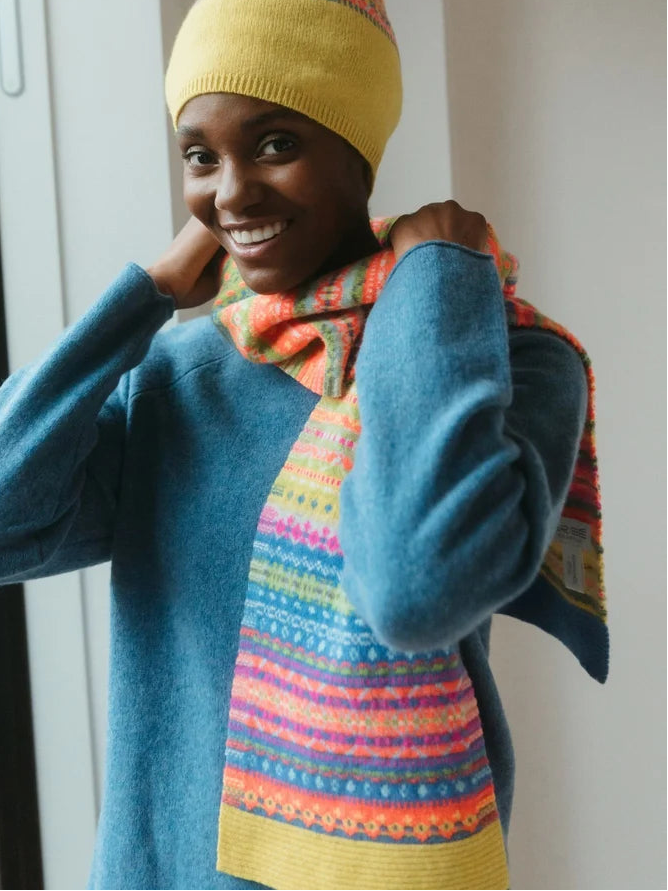 Eribe Fairisle Scarf S4422