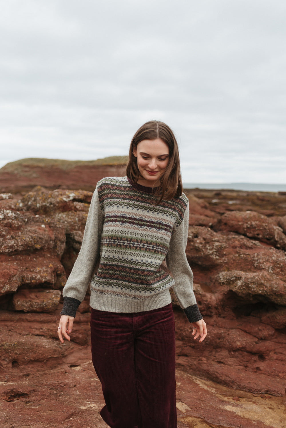 Eribé Westray Block Sweater Glencoe Fair Isle