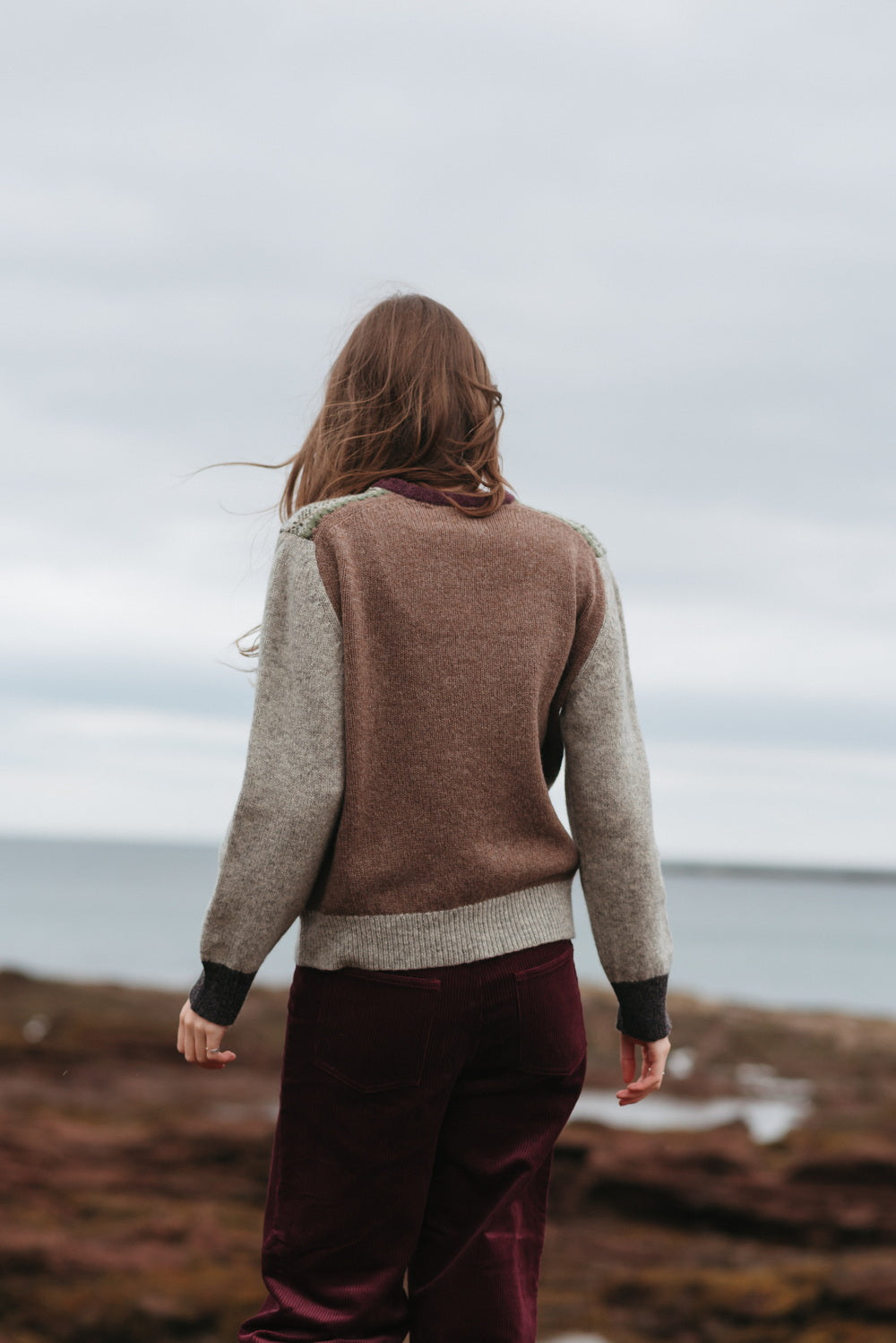 Eribé Westray Block Sweater Glencoe Fair Isle