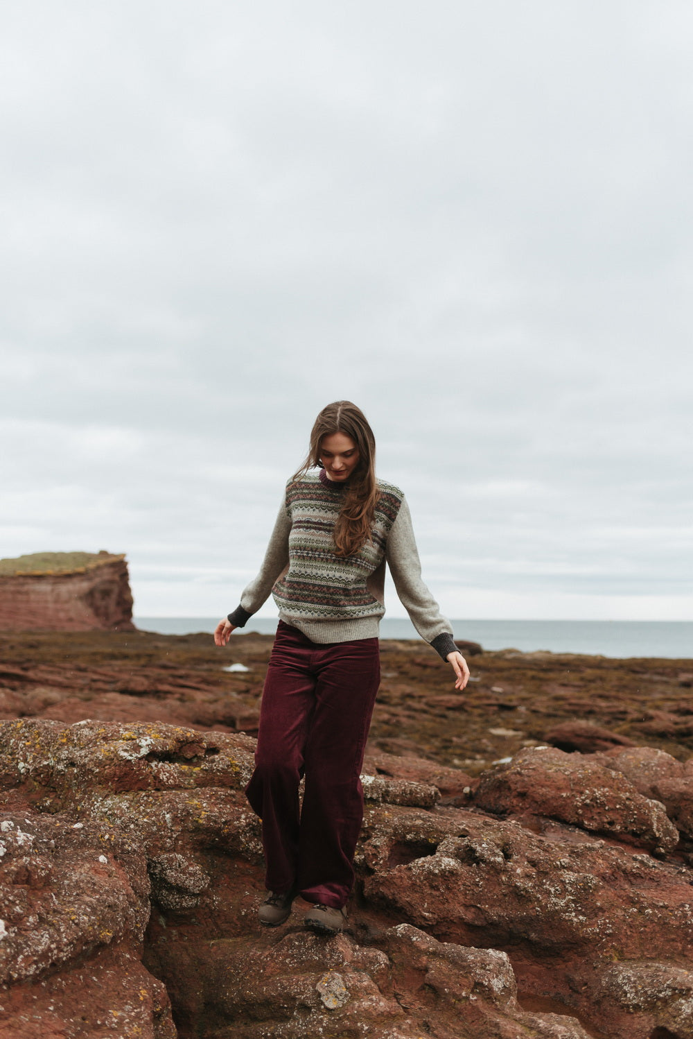 Eribé Westray Block Sweater Glencoe Fair Isle