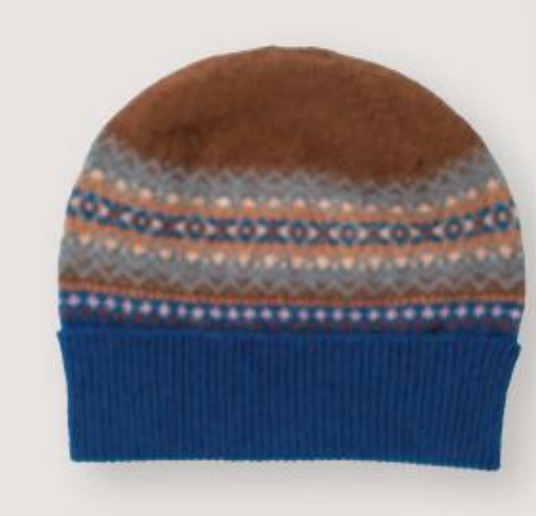 Eribé Alpine Turn Up Hat Fair Isle 2024
