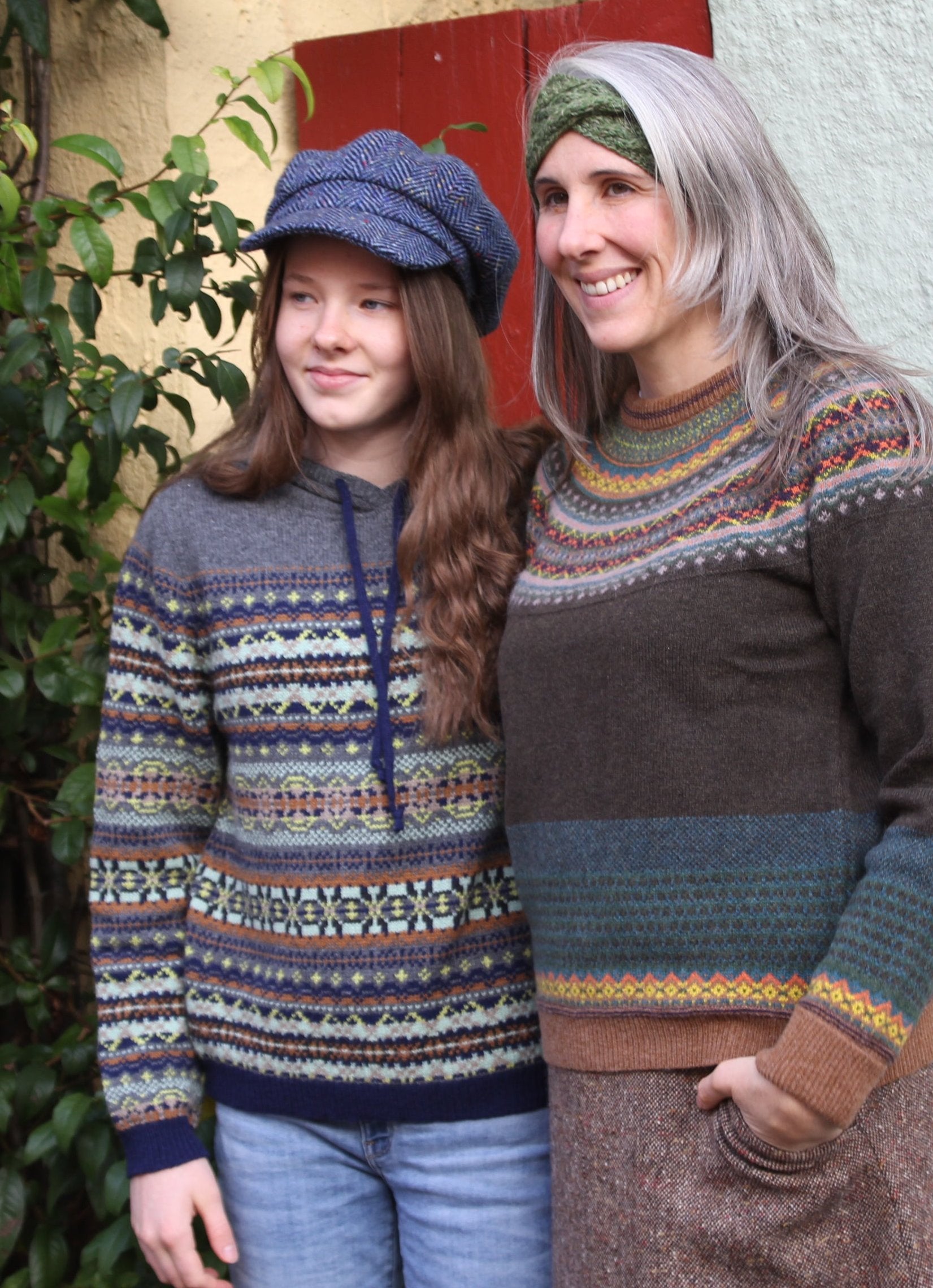 Eribé Women's Pullover Alpine Sweater Highland Fair Isle Damenpullover 2024