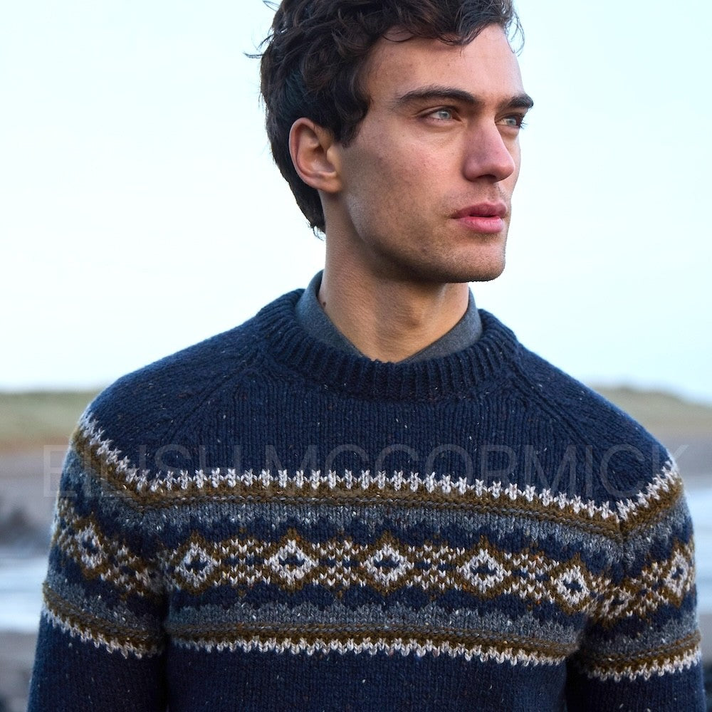 Fisherman FL909M Fair Isle Pullover