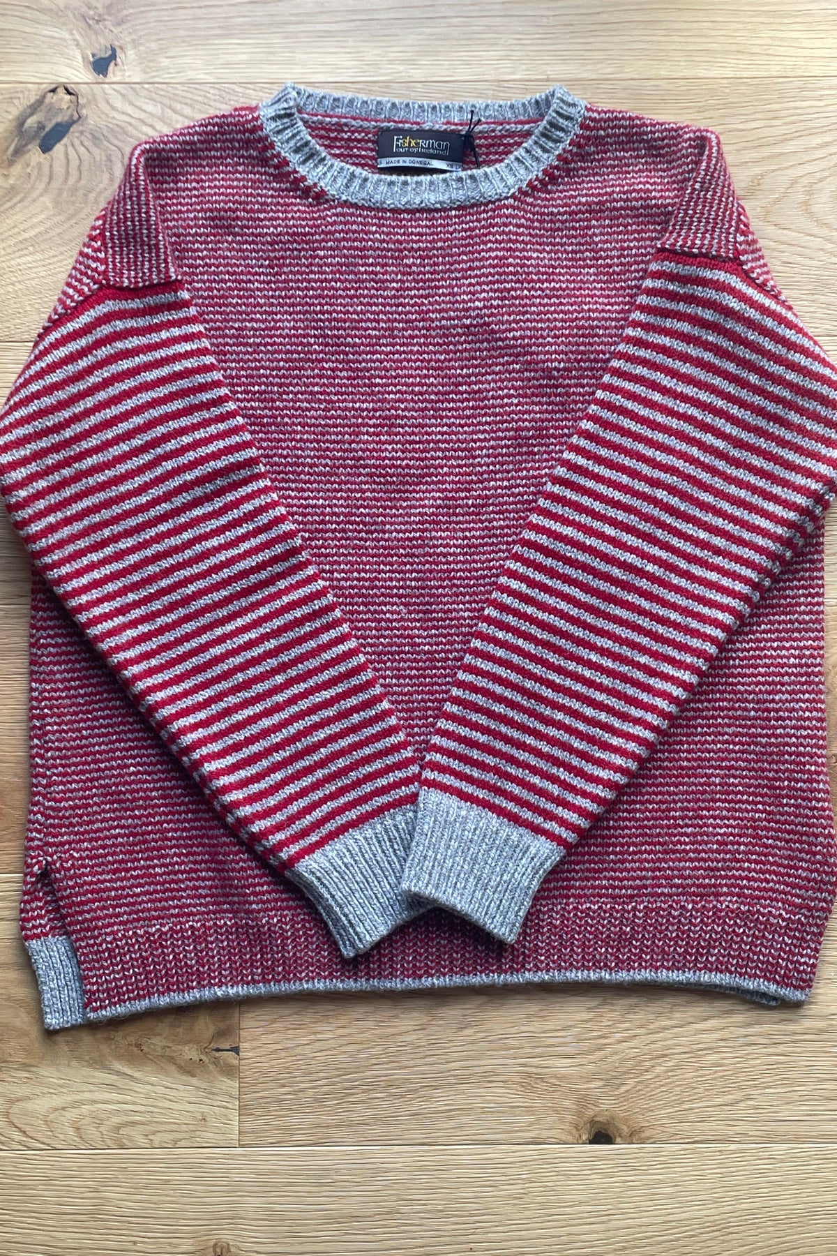 Fisherman SN200A Ladies Striped Sweater