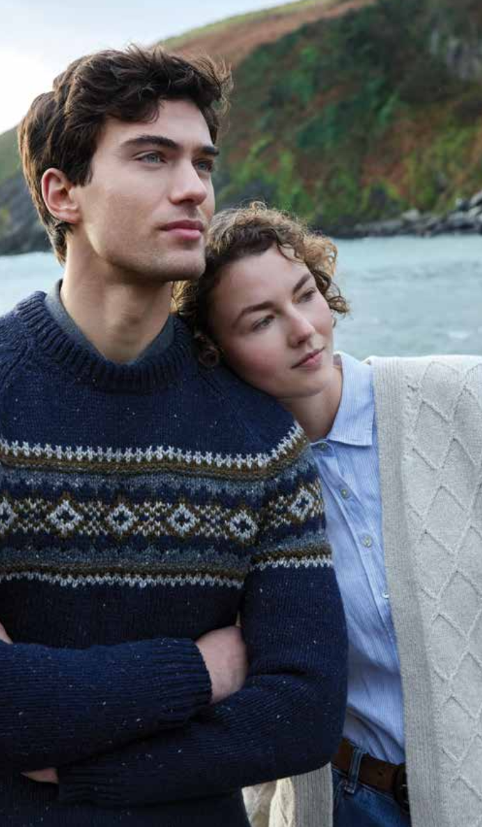 Fisherman FL909M Fair Isle Pullover