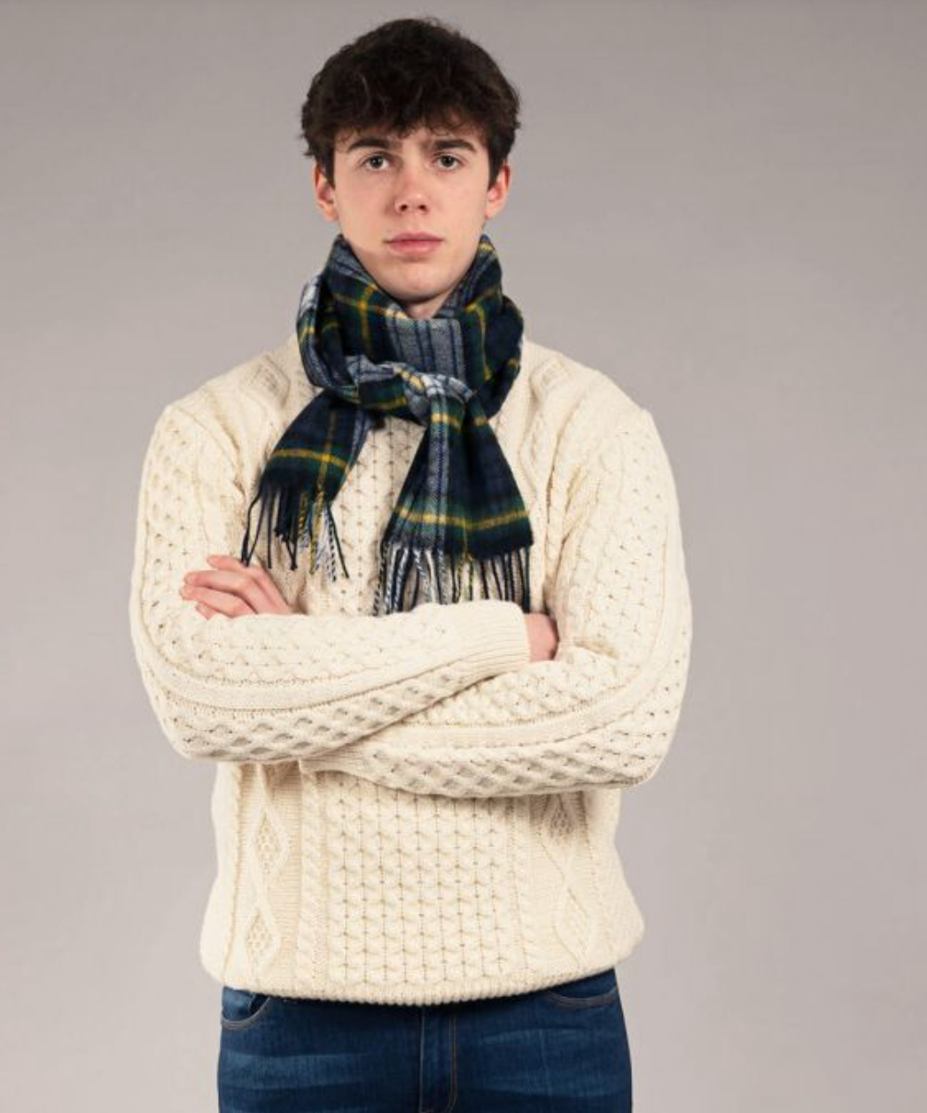 Lochcarron Tartan Scarf Gordon Dress Modern