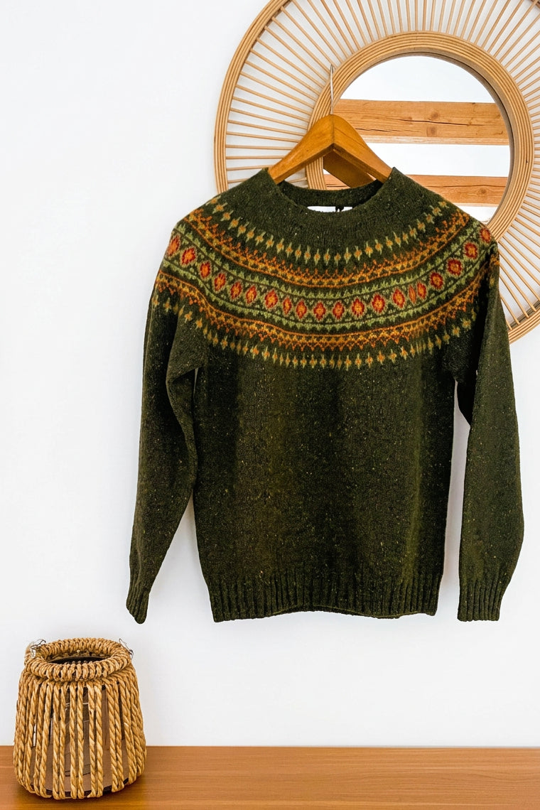 Harley L5017 Harris Ladies Sweater Fair Isle