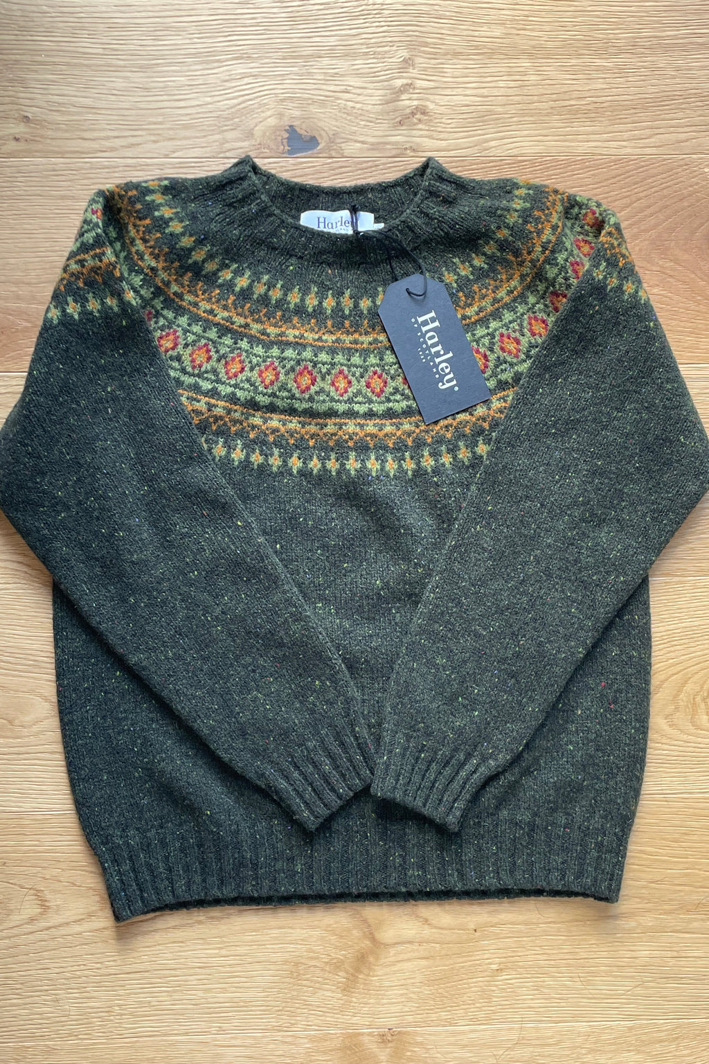 Harley L5017 Harris Ladies Sweater Fair Isle