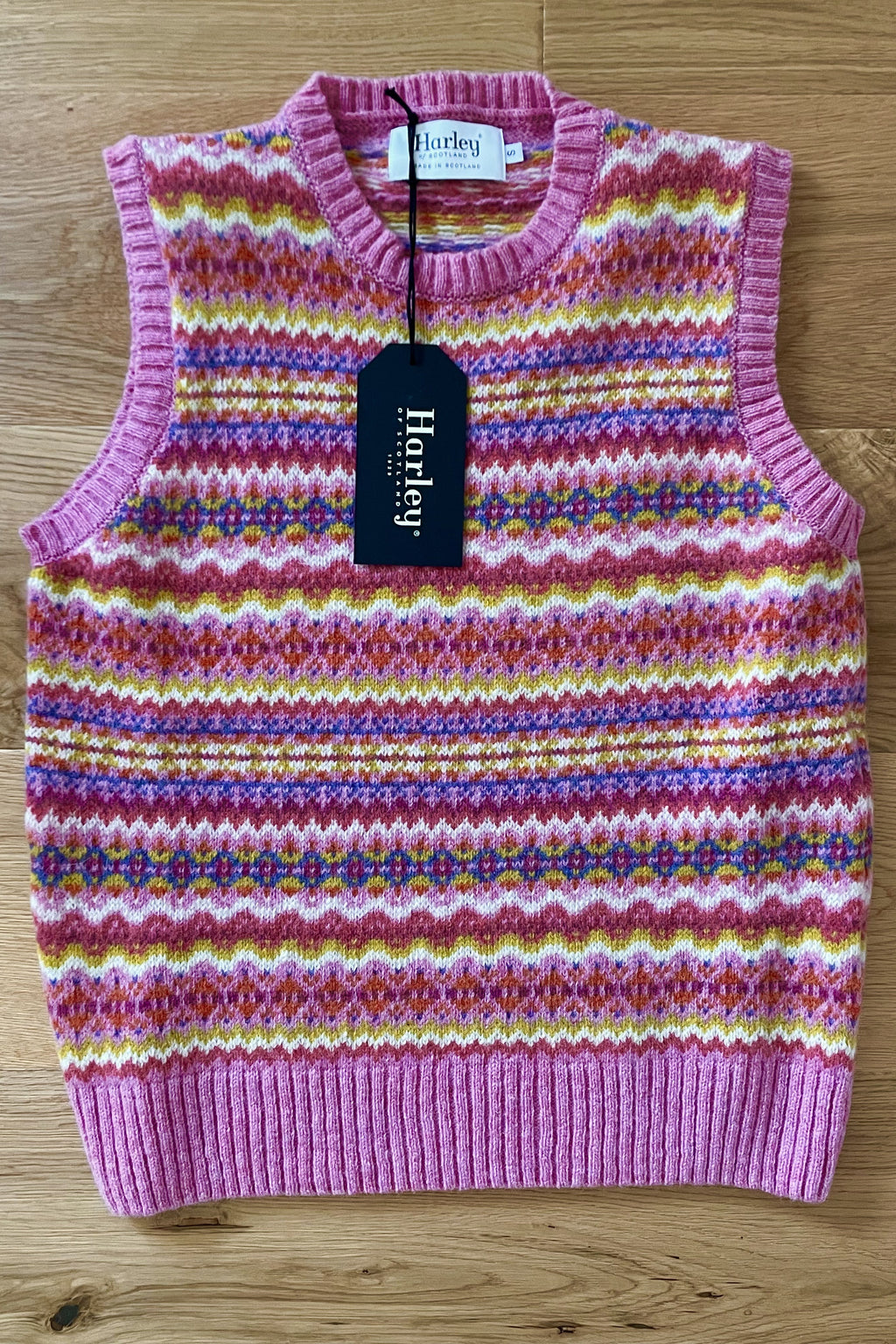 Harley L4880 Ladies' Fair Isle Vest