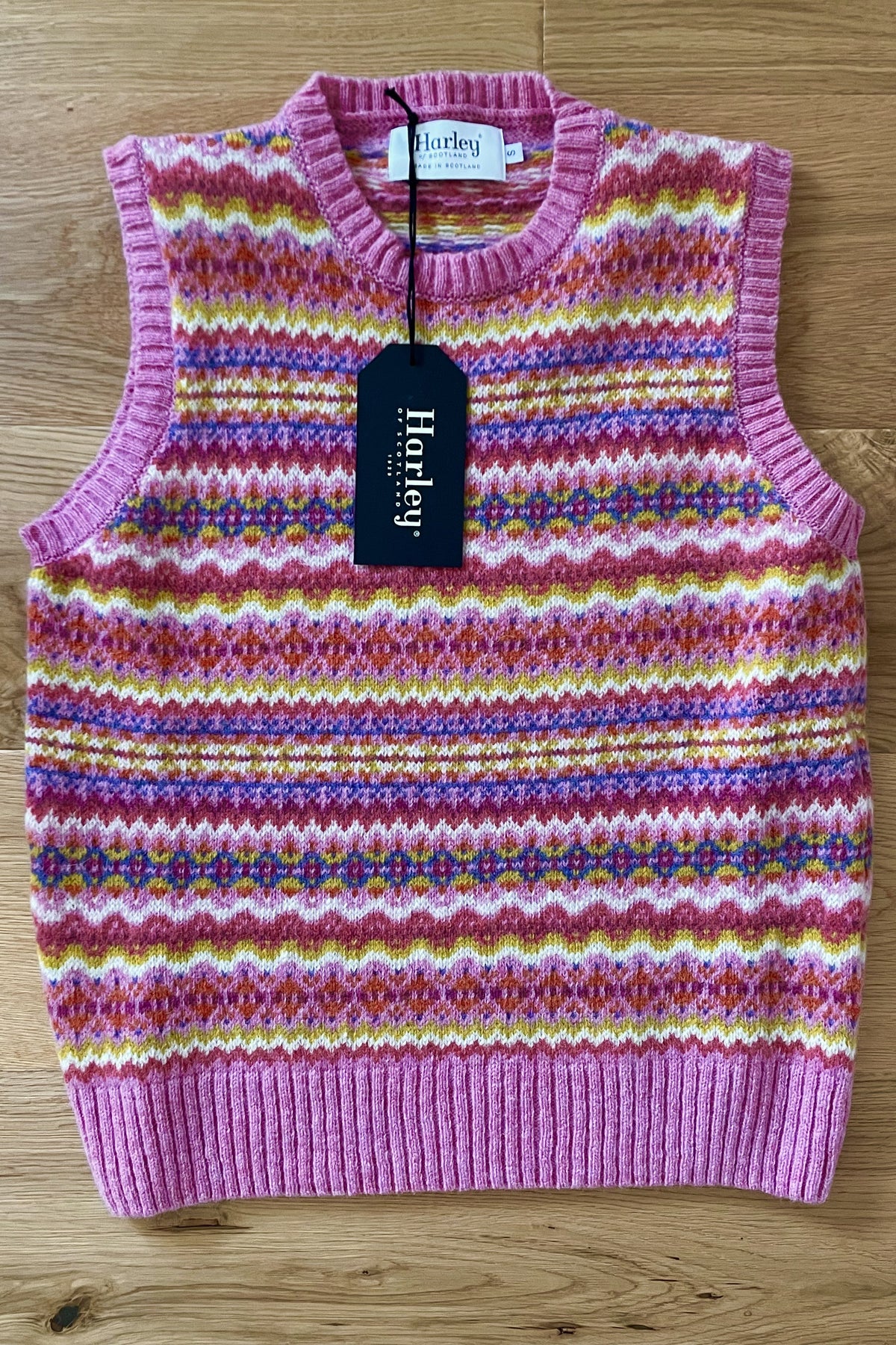 Harley L4880 Ladies' Fair Isle Vest