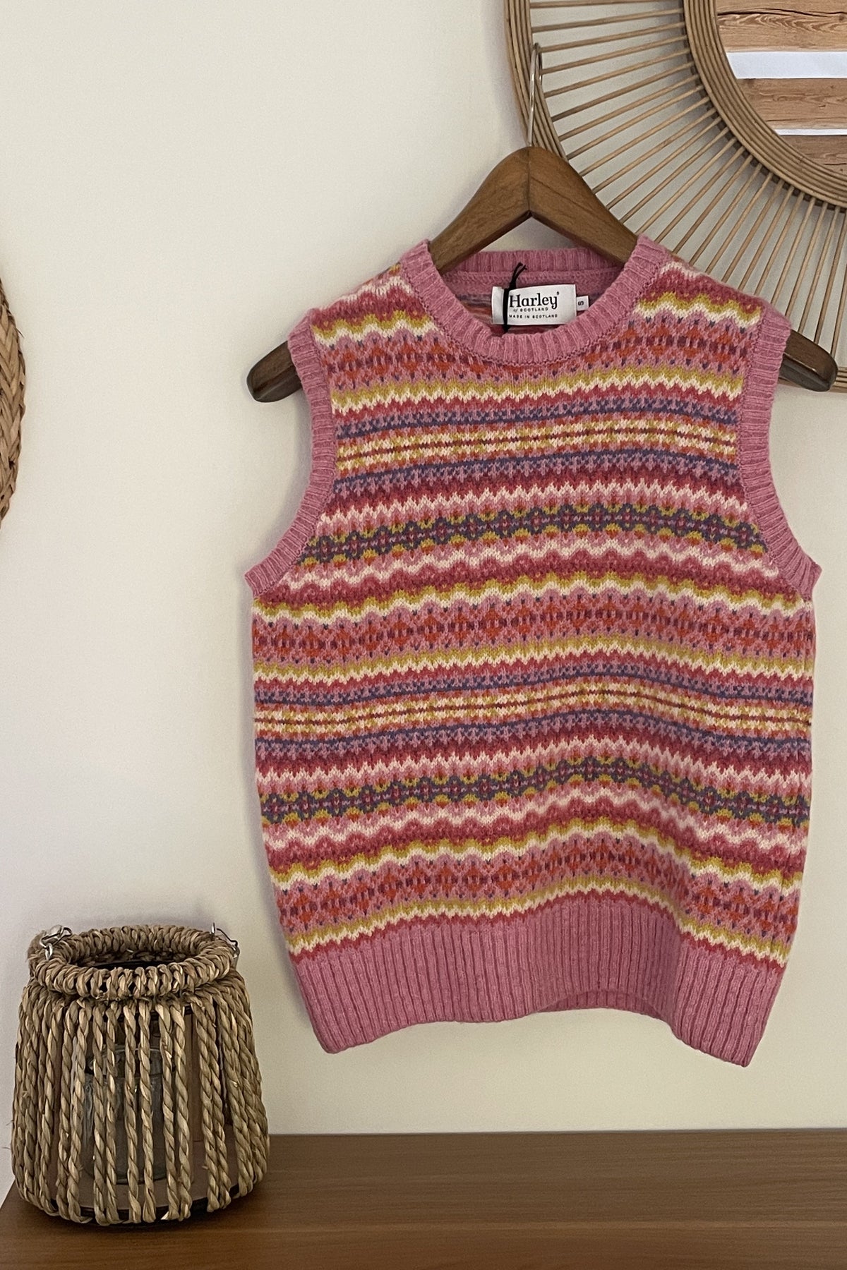 Harley L4880 Ladies' Fair Isle Vest