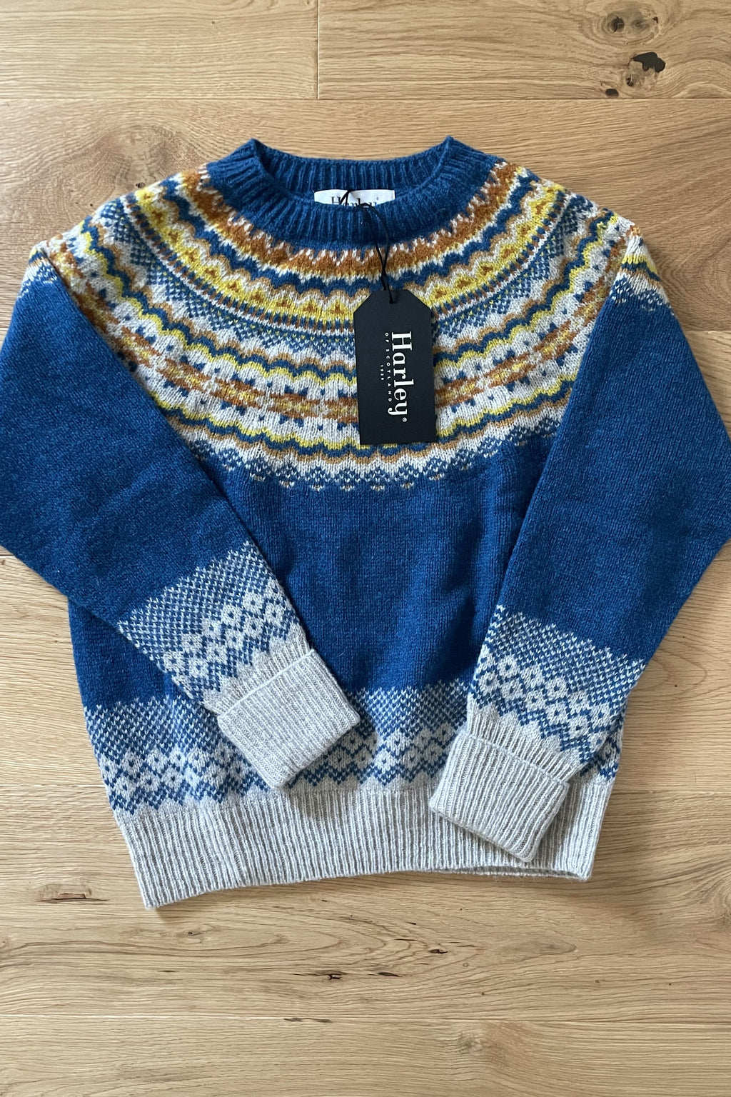 Harley L4859/7 Neptune Ladies' Fair Isle Sweater