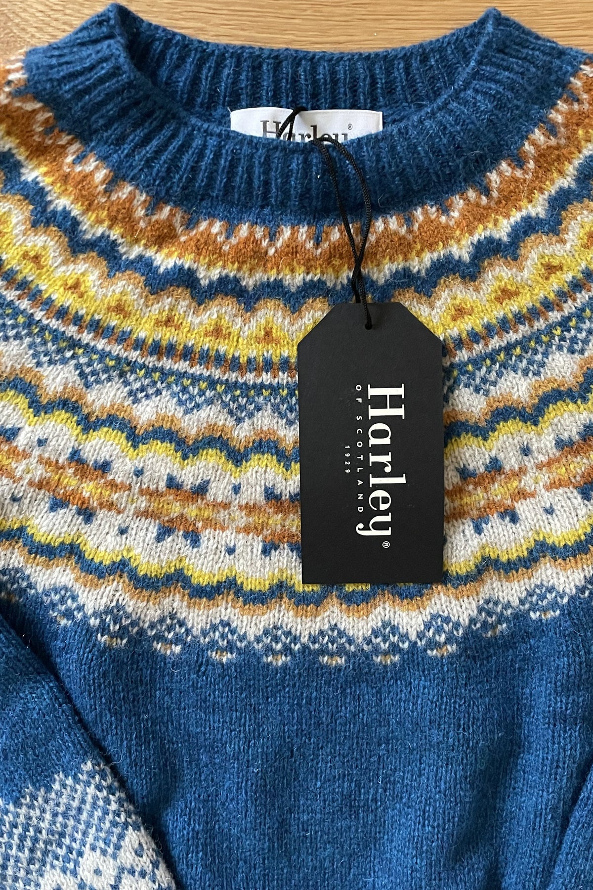Harley L4859/7 Neptune Ladies' Fair Isle Sweater