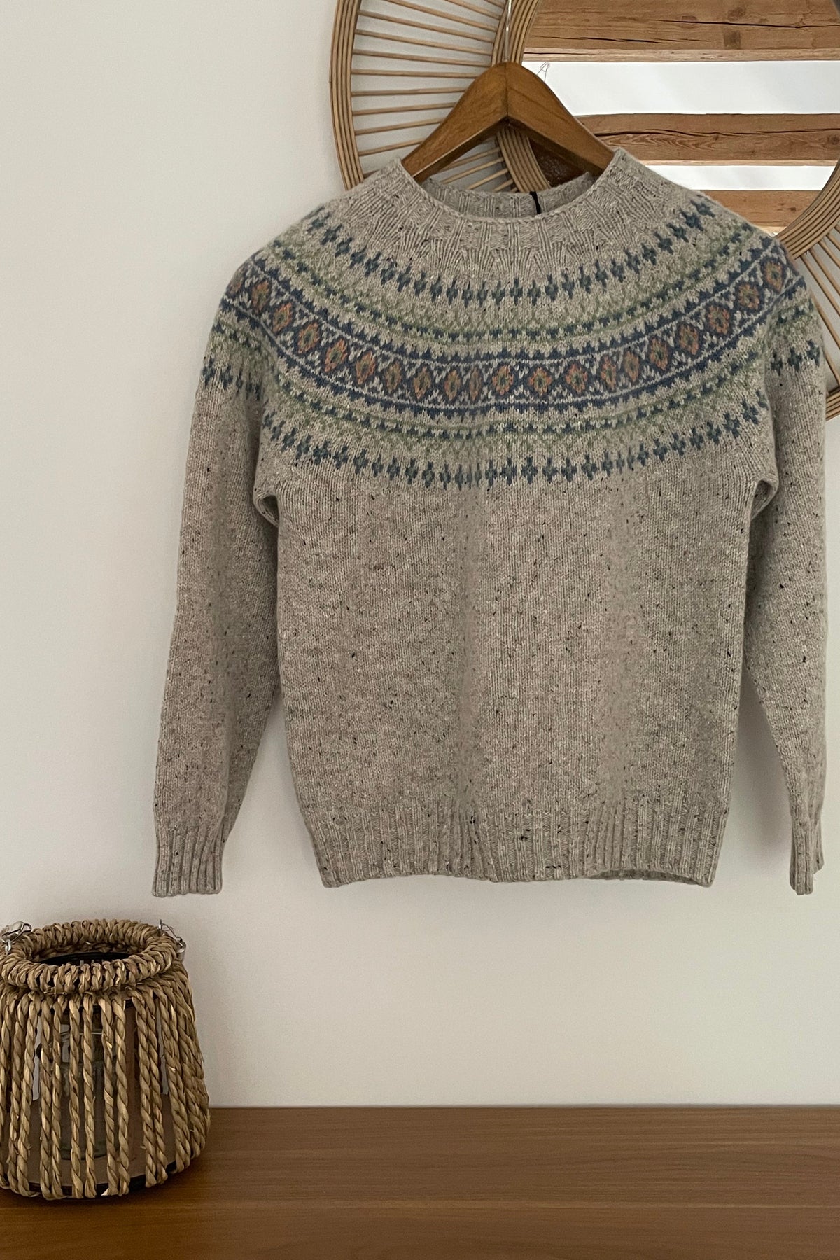 Harley L5017 Mull Ladies Sweater Fair Isle