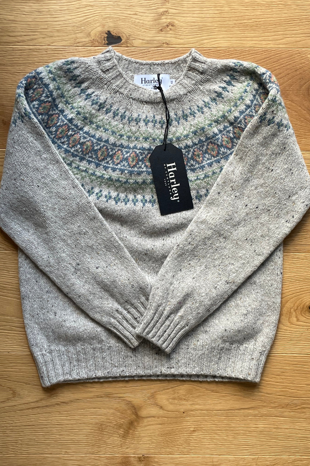 Harley L5017 Mull Ladies Sweater Fair Isle