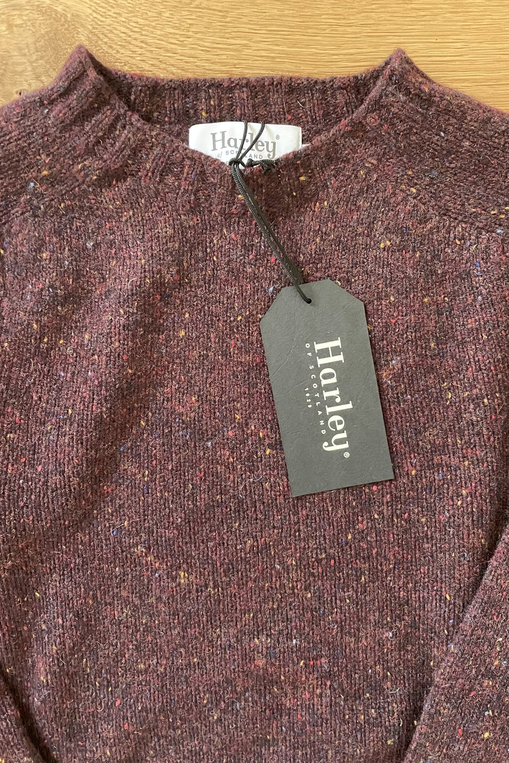 Harley M5008/7 Lewis Men's Donegal Wool Sweater