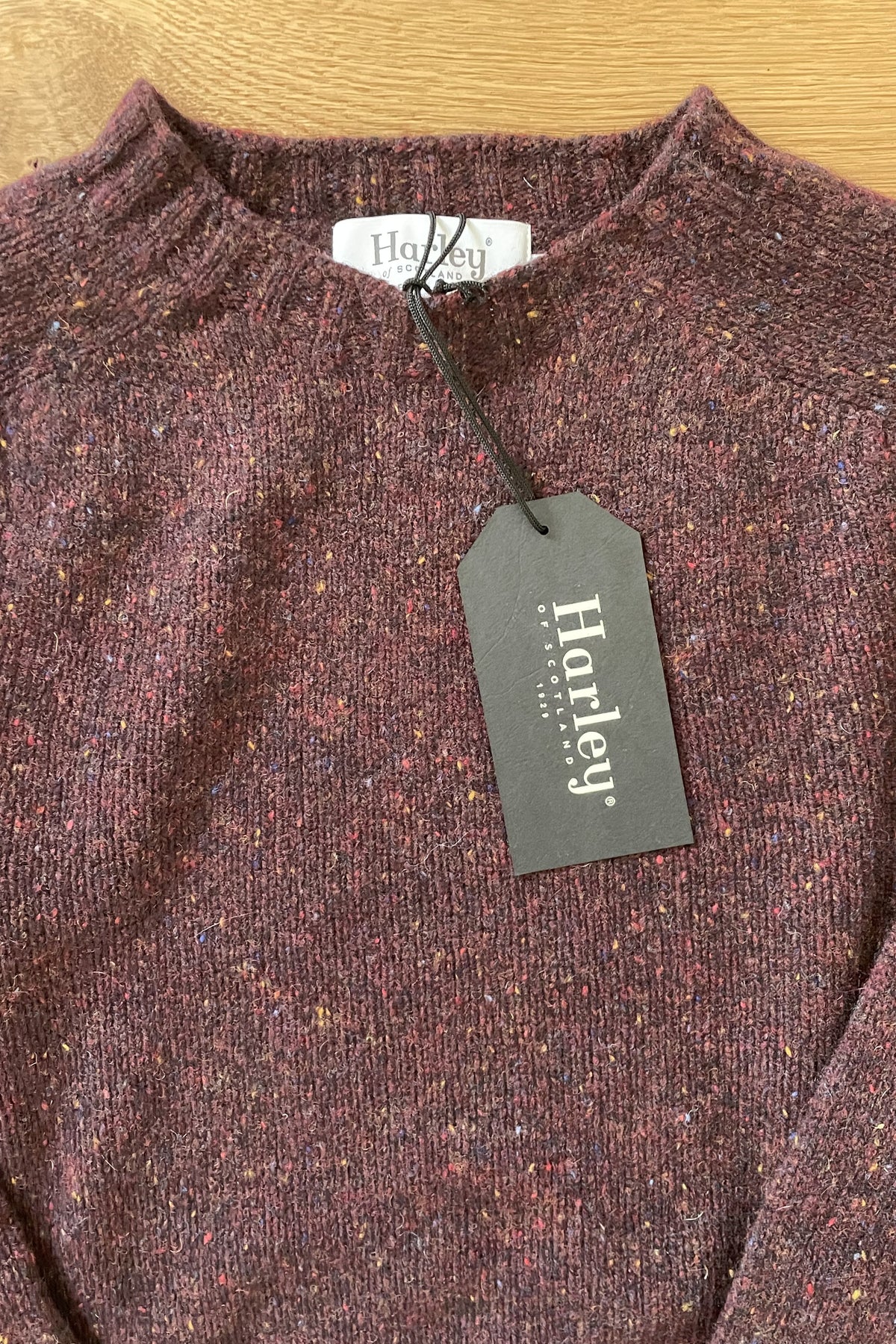 Harley M5008/7 Lewis Men's Donegal Wool Sweater