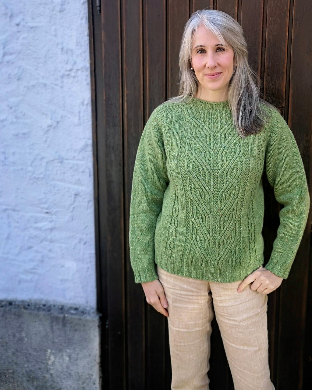 Harley Women's Pullover Eriskay Zopfmuster Damenpullover 2023