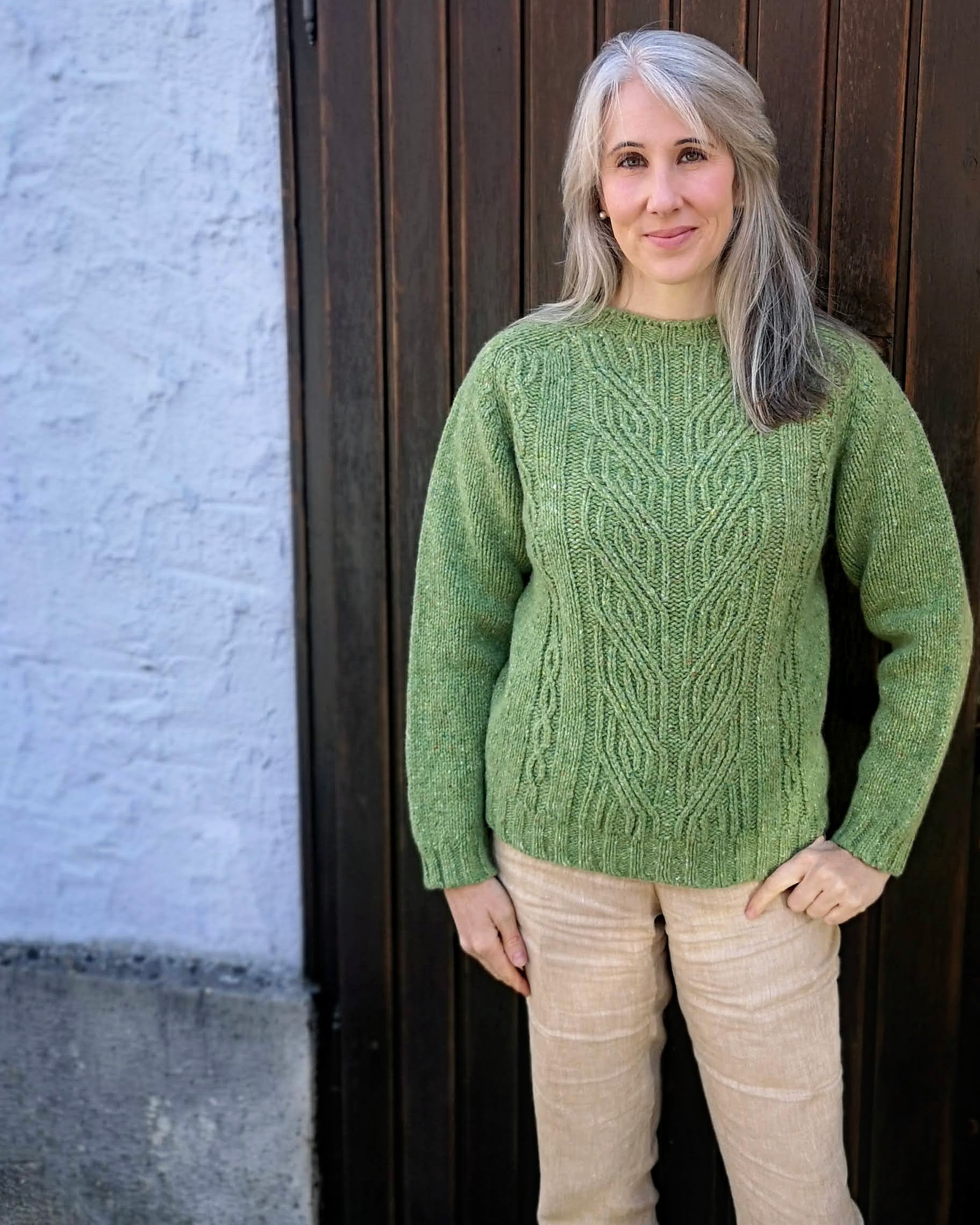 Harley Women's Pullover Eriskay Zopfmuster Damenpullover 2023