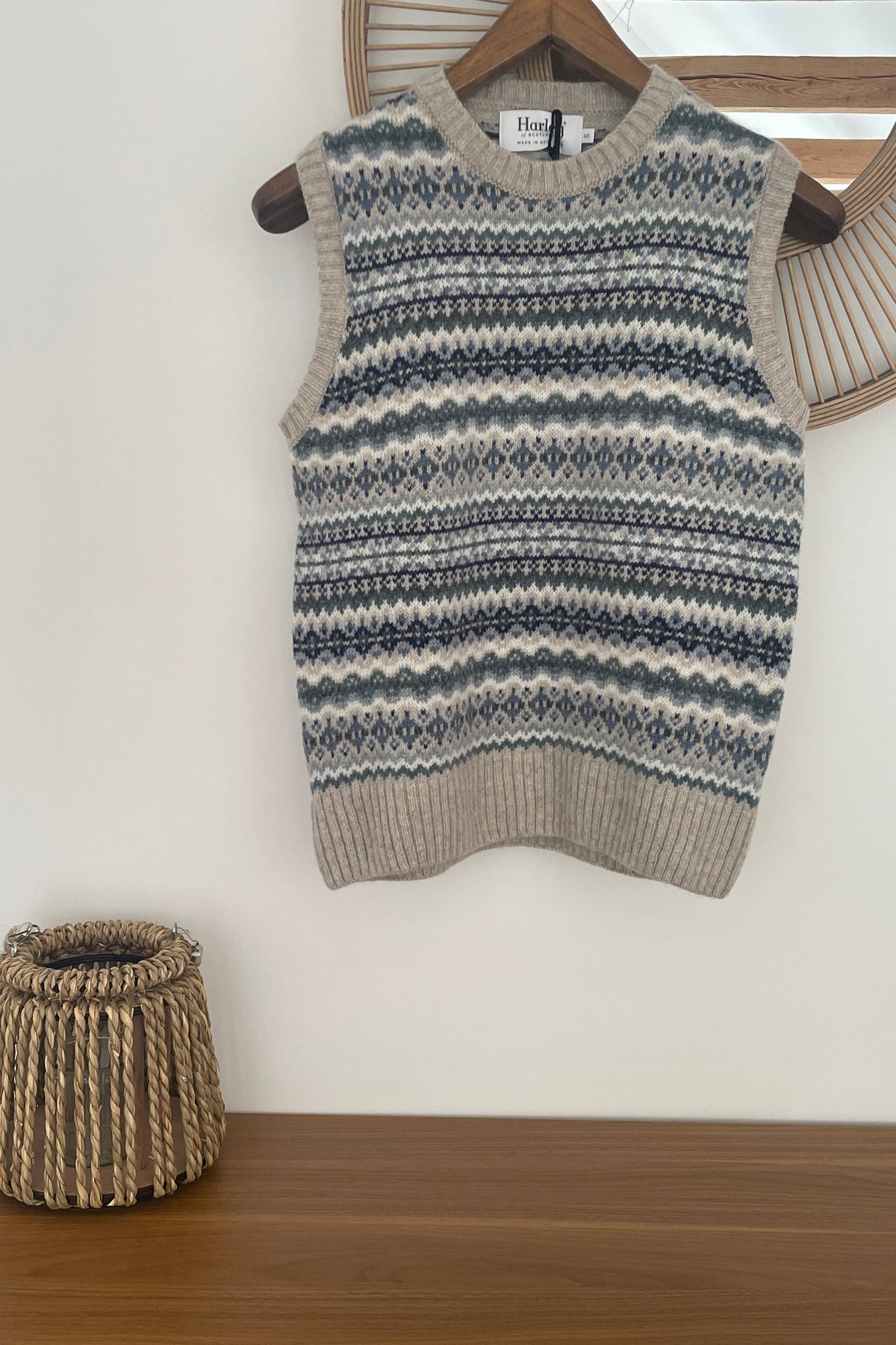 Harley L4880 Ladies' Fair Isle Vest