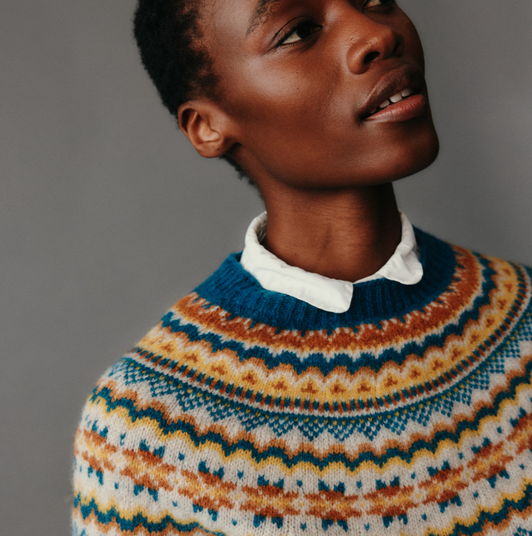 Harley L4859/7 Neptune Ladies' Fair Isle Sweater