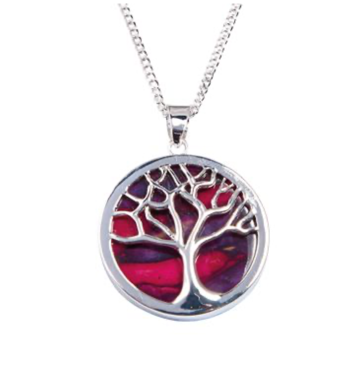Heathergems Tree of Life Plated Pendant HP100