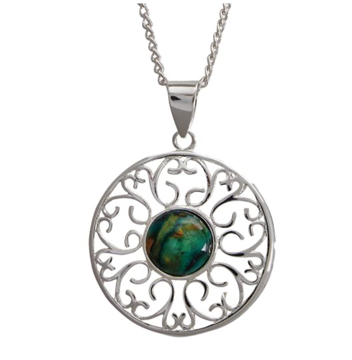 Heathergems Ochil Plated Pendant HP87