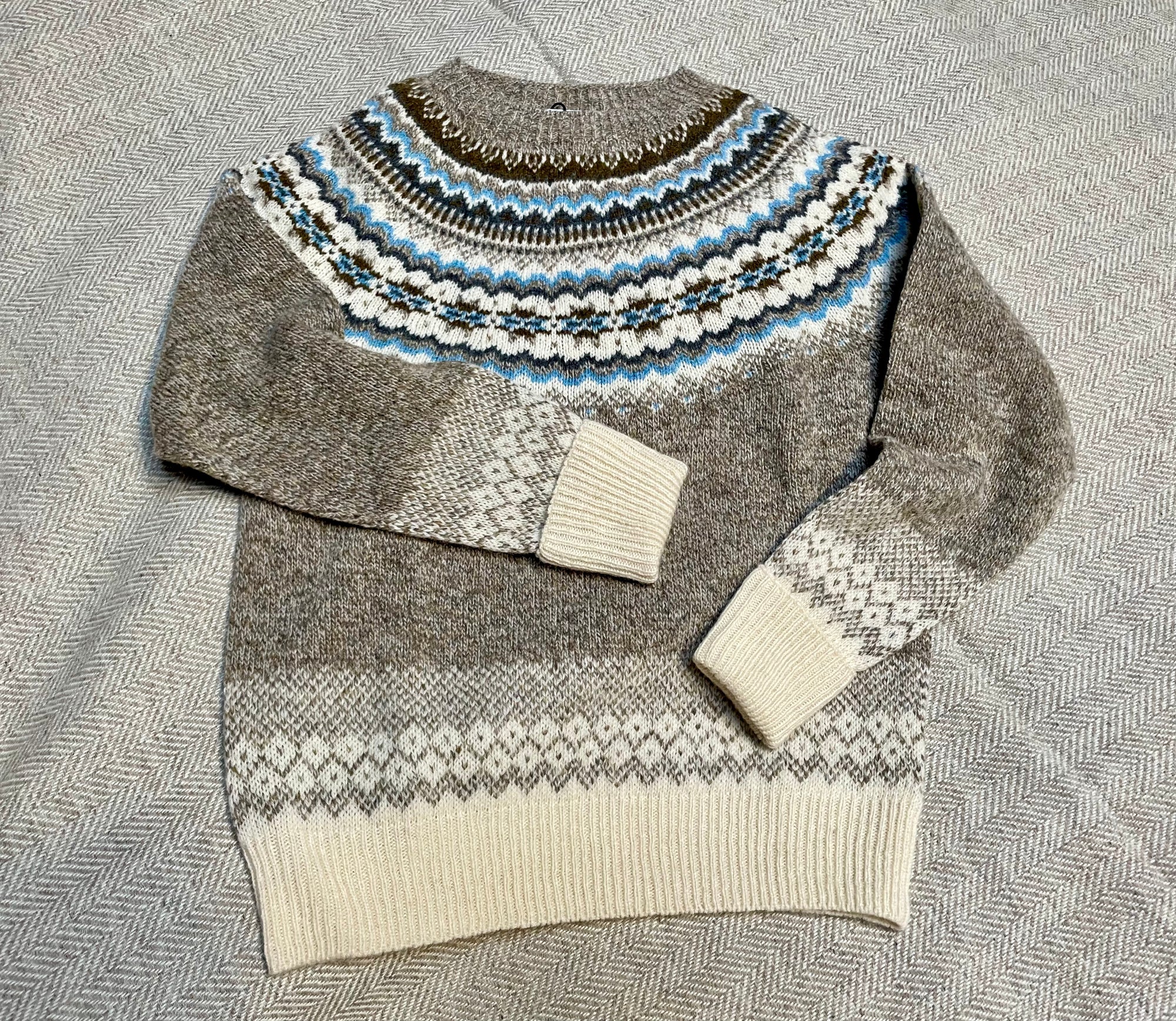 Harley L4859 Pebble Ladies' Fair Isle Sweater
