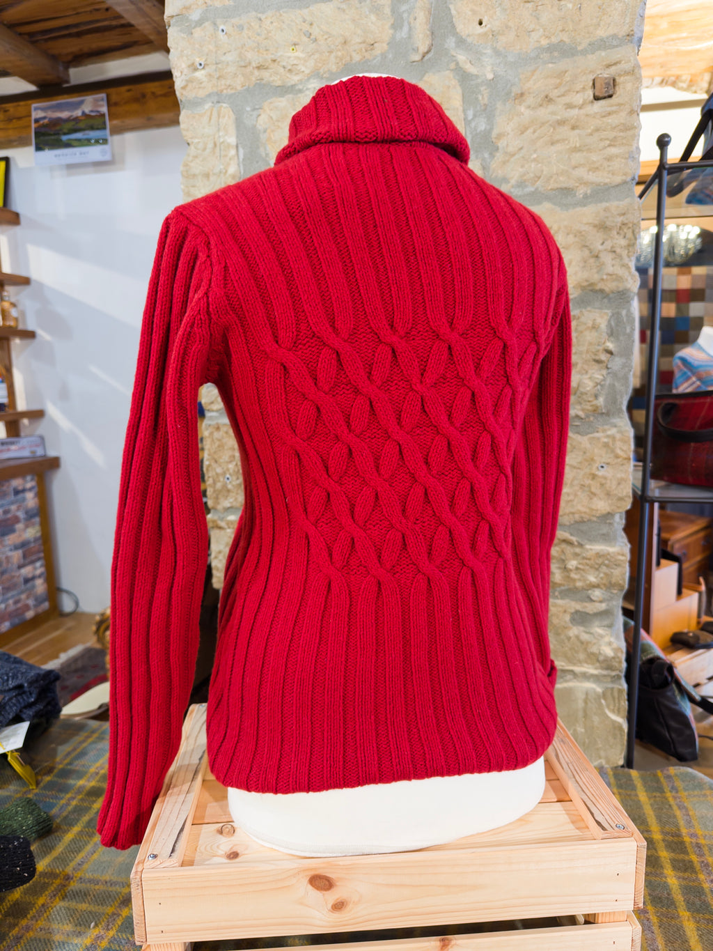 Fisherman Pullover FSG11A Ladies Sweater