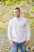Lee Valley FL43 Grandfather Shirt Cotton White