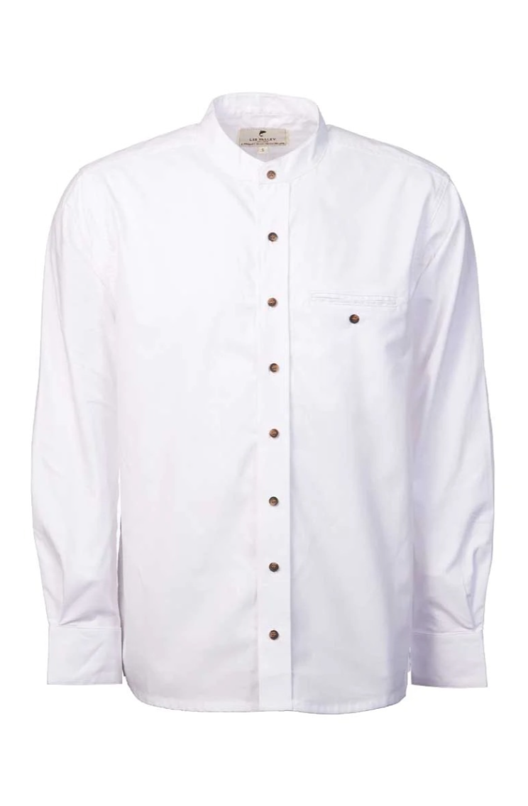 Lee Valley FL43 Grandfather Shirt Cotton White