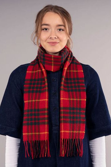 Lochcarron Tartan Scarf Cameron Clan : Modern