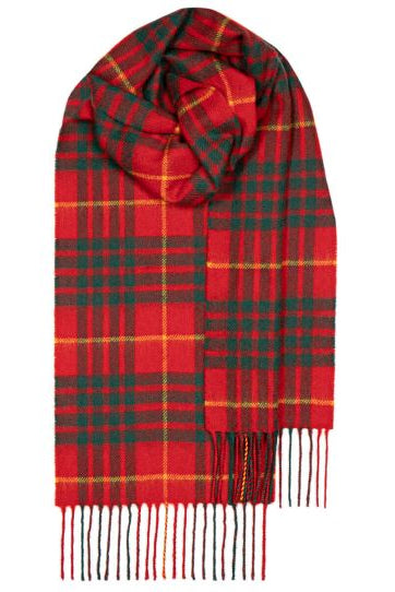 Lochcarron Tartan Scarf Cameron Clan : Modern