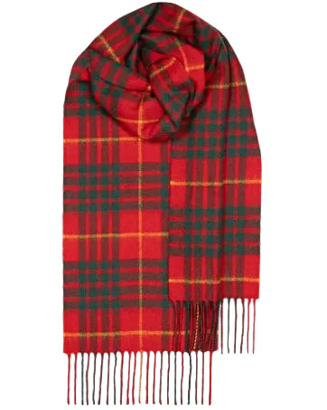 Lochcarron Tartan Scarf Cameron Clan : Modern