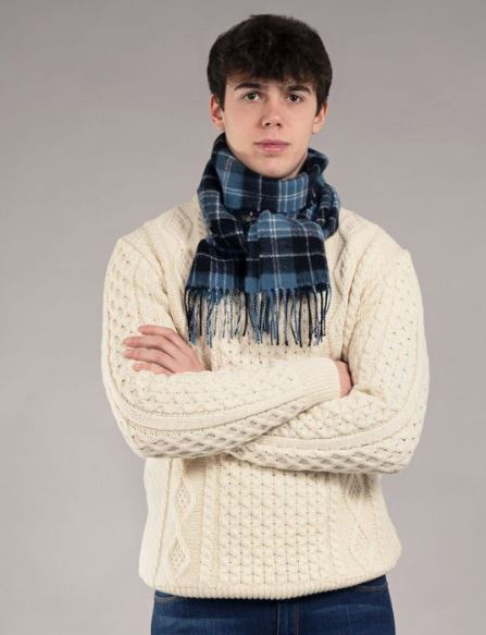Lochcarron Tartan Scarf Clark Ancient