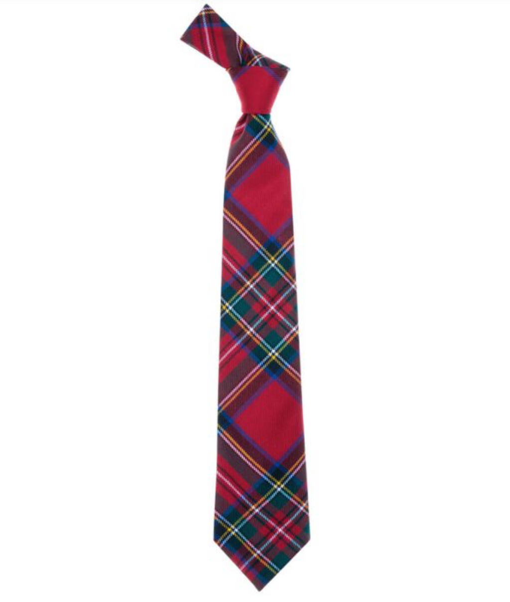 Lochcarron Tie Stewart Royal Modern Tartan